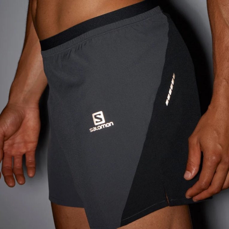 Navy / Black Salomon Cross 5'' Men's Shorts | IE OR7439